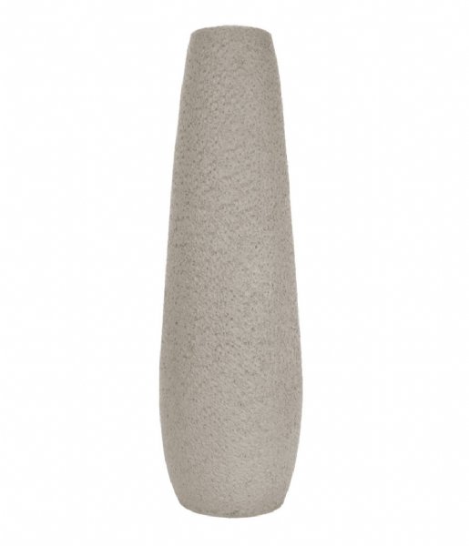 Present Time  Vase Elegance polyresin large Warm Grey (PT3755WG)