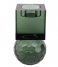 Present Time Świecznik Candle holder Crystal Art medium Squared Green (PT3641GR)
