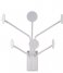Present Time  Coat hanger Wall Dots White (PT3324WH)