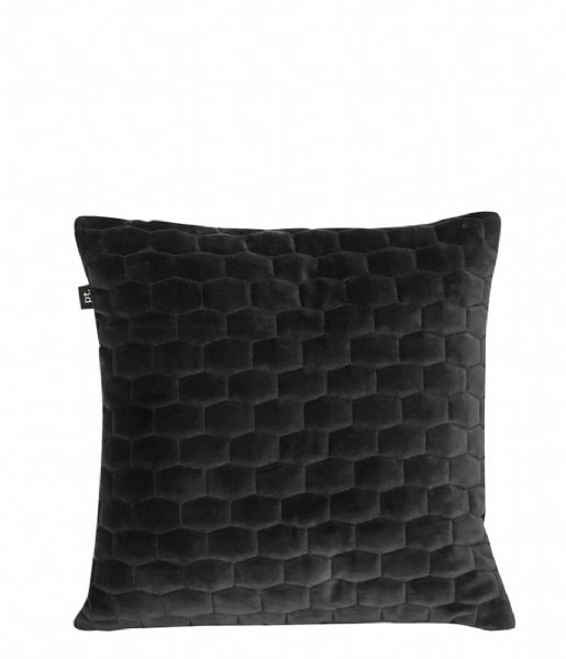 Present Time Poduszkę dekoracyjne Cushion Luxurious padded velvet 35 x 35cm velvet black (PT3265BK)