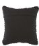 Present Time Poduszkę dekoracyjne Cushion Purity Square Cotton Black (PT3786BK)