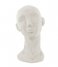 Present TimeStatue Face Art large polyresin Ivory (PT3557WH)