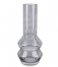 Present Time  Vase Blush Glass Large Dark Grey (PT3624GY)