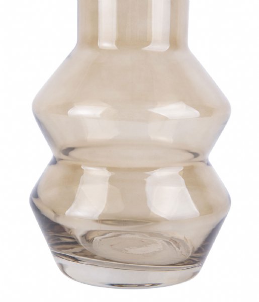 Present Time  Vase Blush Glass Large Honey Brown (PT3624HB)
