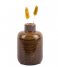 Present Time  Vase Bottle ceramic small Brown (PT3593BR)