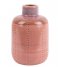 Present Time  Vase Bottle ceramic small Pink (PT3593PI)