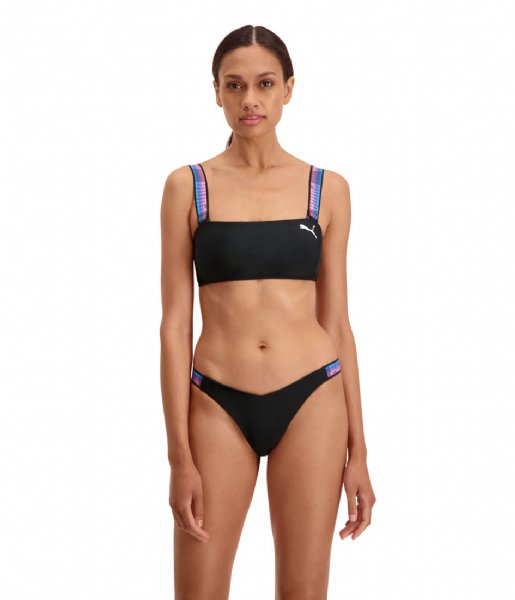 Puma Bikini Swim Bandeau Top 1P Black Combo (001)