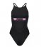 Puma  Swim High Neck Swimsuit 1P Black Combo (001)