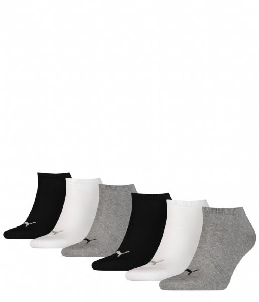 Puma  Sneaker Plain 6P 6-Pack Black Grey (003)