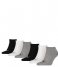 PumaSneaker Plain 6P 6-Pack Black Grey (003)