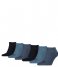 Puma  Sneaker Plain 6P 6-Pack Blue Combo (006)