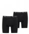 PumaSport Cotton Long Boxer 2P Black (001)