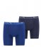 PumaSport Cotton Long Boxer 2P Blue Combo (002)