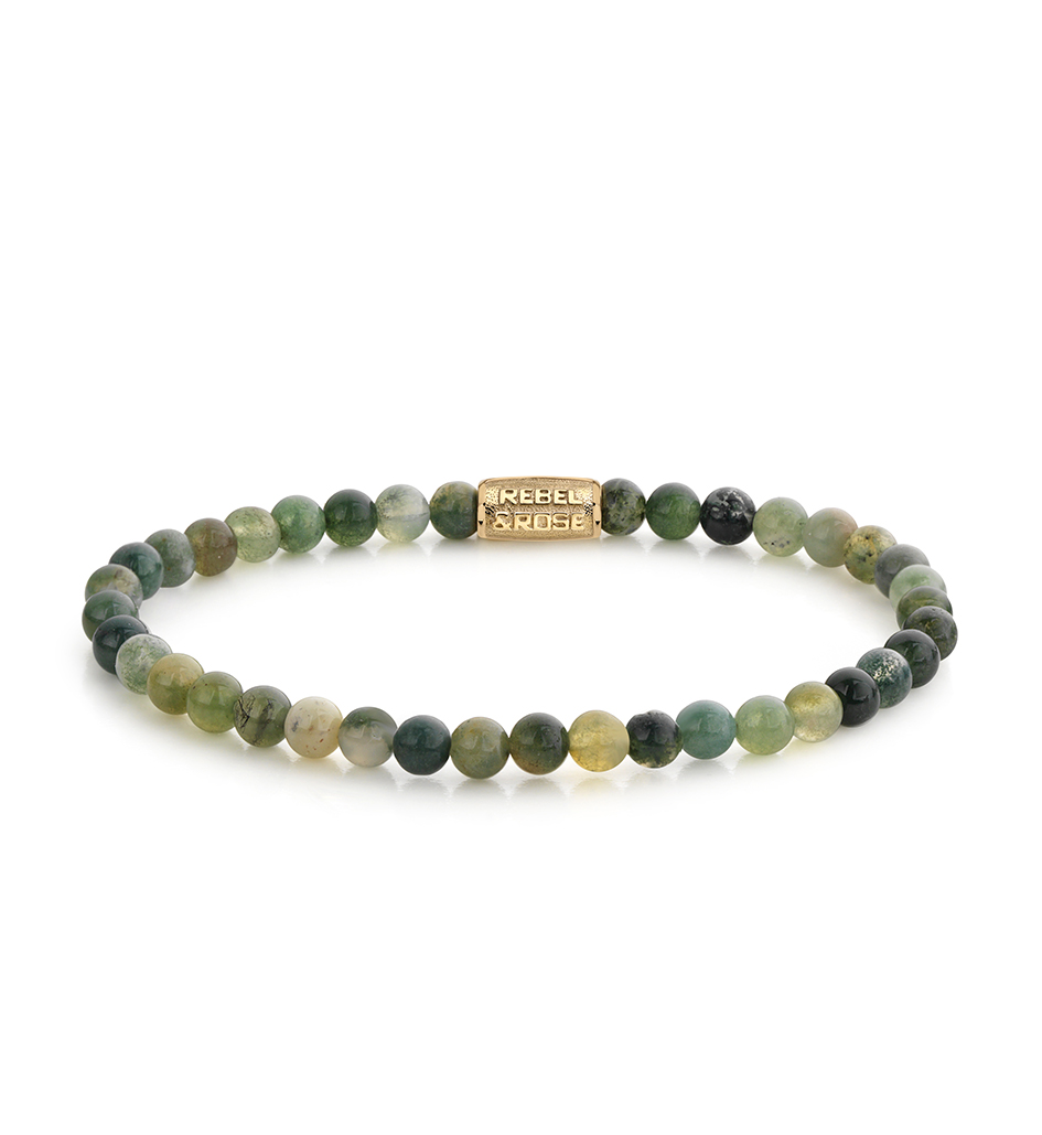 Rebel and Rose Armbanden Secret Garden Gold Groen