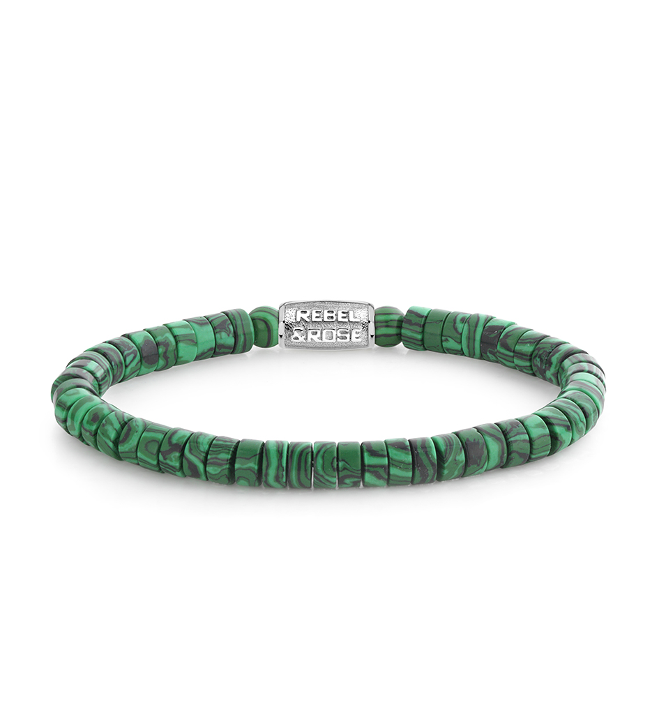 Rebel and Rose Armbanden Slices Groen