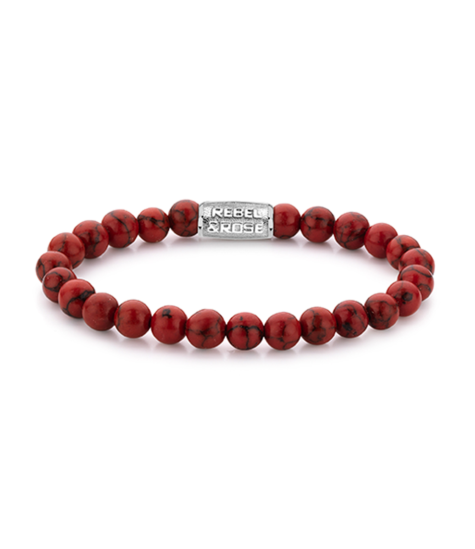 Rebel and Rose Armbanden Red Delight Rood