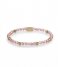 Rebel and Rose  Cherry Rose - 4mm - yellow gold plated Roze/goud-kleur
