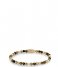 Rebel and Rose Armband Autumn Love - 4mm - yellow gold plated Bruin/Beige/Geelgoud Rebel and Rose Armband Autumn Love - 4mm - yellow gold plated Bruin/Beige/Geelgoud