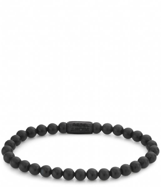 Rebel and Rose Armband Mad Panther All-Black 6mm Bracelet All black Rebel and Rose Armband Mad Panther All-Black 6mm Bracelet All black