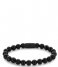 Rebel and Rose Armband Black Velvet - All-Black - 8mm Zwart Rebel and Rose Armband Black Velvet - All-Black - 8mm Zwart