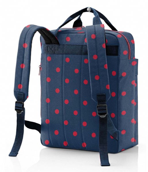 Reisenthel Dagrugzak Allday Backpack M Mixed Dots Red (EJ3075)