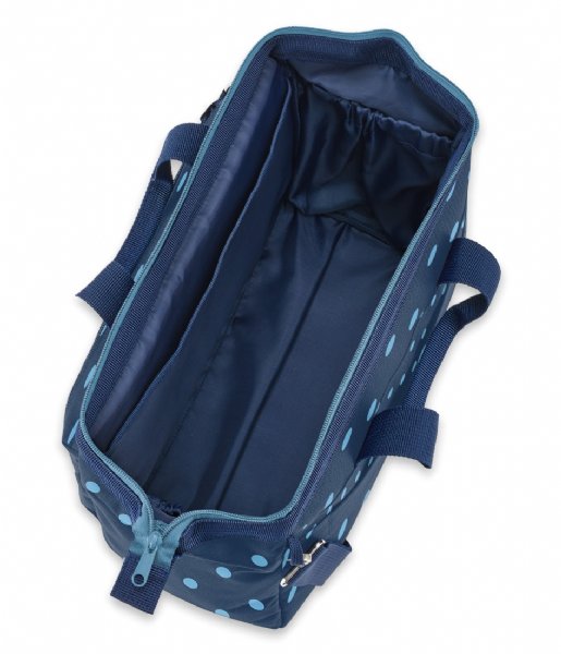 grip breedte lid Reisenthel Reistas Allrounder S Pocket Mixed Dots Blue (MO4080) | The  Little Green Bag