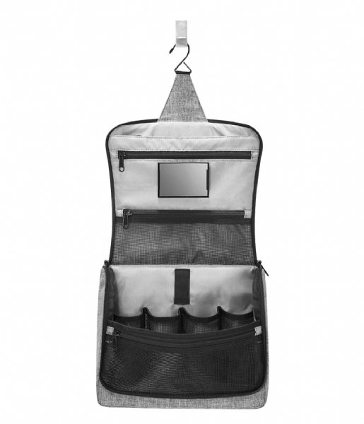 Autonomie In werkelijkheid lucht Reisenthel Make-up tas Toiletbag XL twist silver (WO7052) | The Little  Green Bag