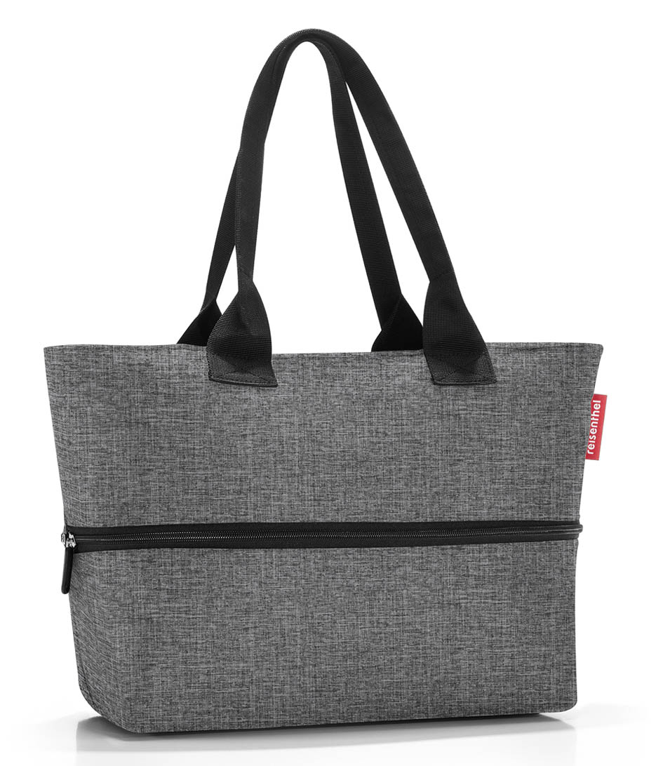 Reisenthel Beach bag Shopper E1 twist silver (RJ7052) | The Little Green Bag