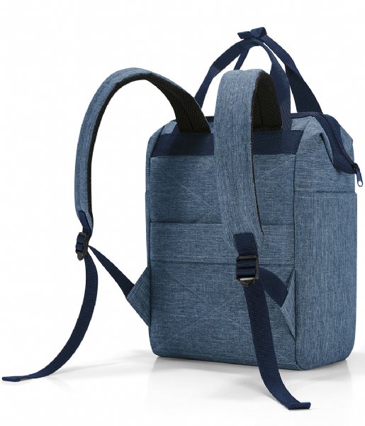 Reisenthel Dagrugzak Allrounder R Shoulder Bag 15 Inch Twist Blue (JR4027)
