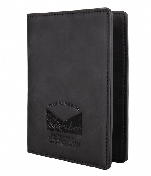 Resfeber Paspoorthouder Cango Travelwallet Black Resfeber Paspoorthouder Cango Travelwallet Black