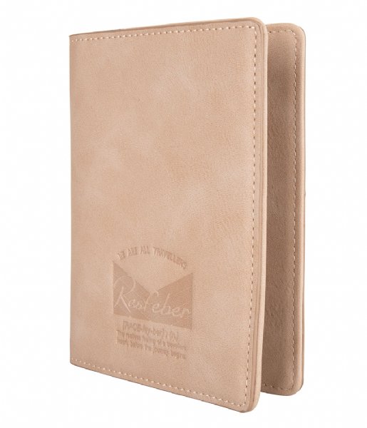 Resfeber Paspoorthouder Cango Travelwallet Sand Resfeber Paspoorthouder Cango Travelwallet Sand