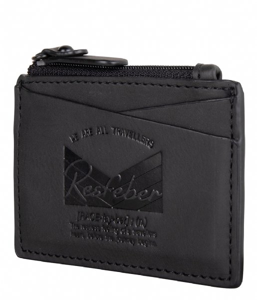 Resfeber Pasjes portemonnee Moreno Card wallet Black Resfeber Pasjes portemonnee Moreno Card wallet Black