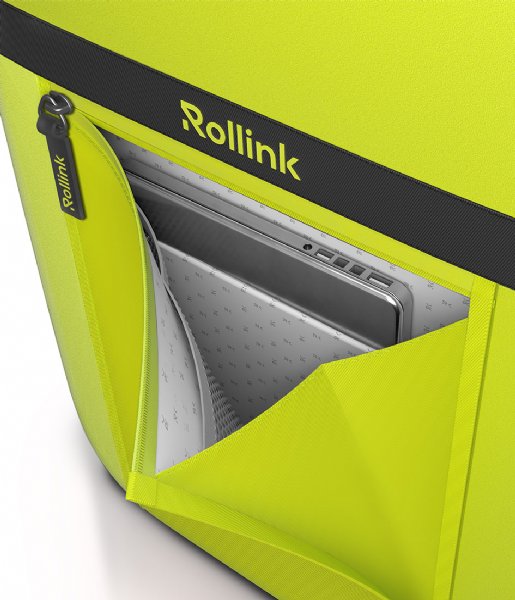 Rollink Walizki na bagaż podręczny Aura Foldable Limeade