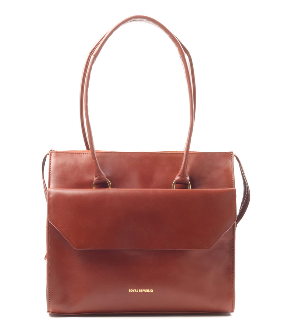 Royal RepubliQ Shoulder bags Empress cognac | The Little Green Bag