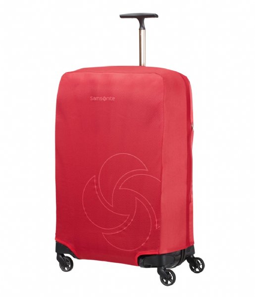 matchmaker eer Vermindering Samsonite Kofferhoes Global Ta Foldable Luggage Cover M Red (1726) | The  Little Green Bag