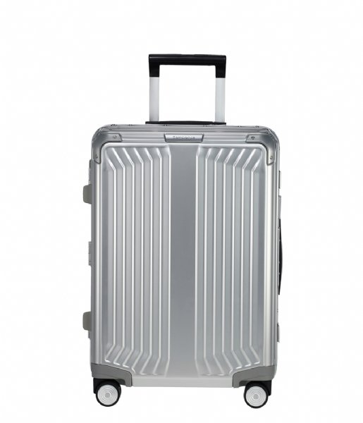 Samsonite Walizki na bagaż podręczny Lite Box Alu Spinner 55/20 Aluminium (1004)