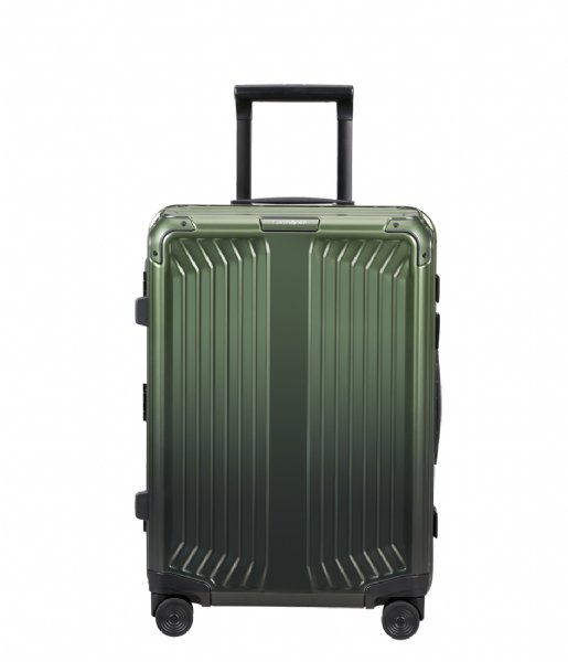 Samsonite Walizki na bagaż podręczny Lite Box Alu Spinner 55/20 Gradient Green (7090)