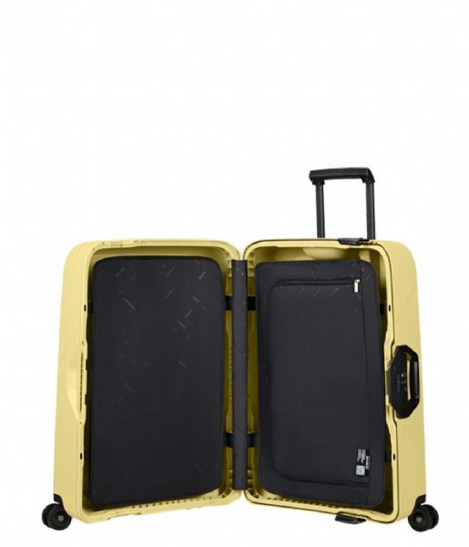 Samsonite Walizki na bagaż podręczny Magnum Eco Spinner 55/20 Pastel Yellow (1661)