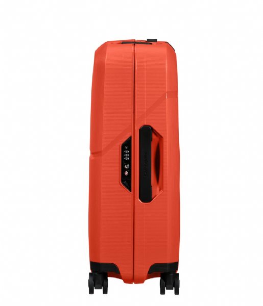 Samsonite Walizki na bagaż podręczny Magnum Eco Spinner 55/20 Bright Orange (2525)