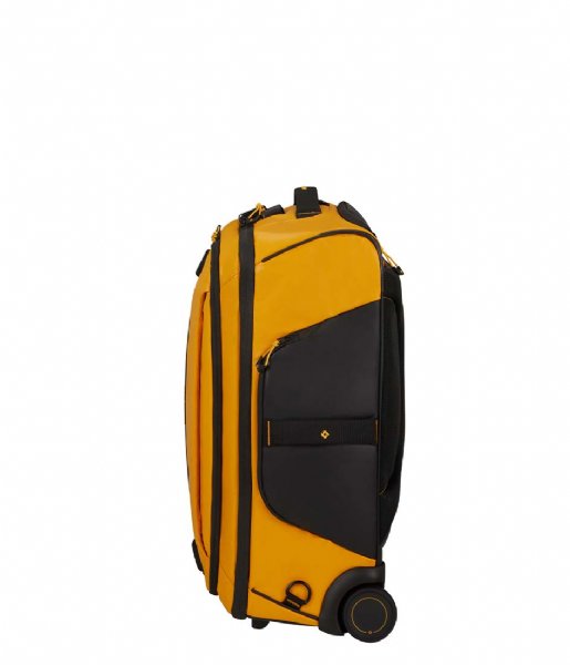 Samsonite Walizki na bagaż podręczny Ecodiver Duffle Wheels 55 Backpack Yellow (1924)
