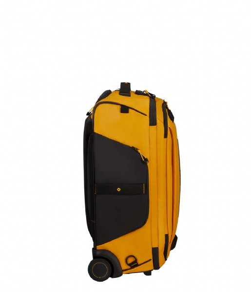 Samsonite Walizki na bagaż podręczny Ecodiver Duffle Wheels 55 Backpack Yellow (1924)