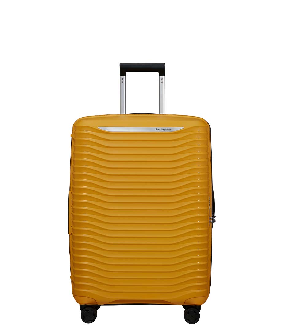 piloot Fluisteren de elite Samsonite Suitcase Upscape Spinner 68 Expandable Yellow (1924) | The Little  Green Bag