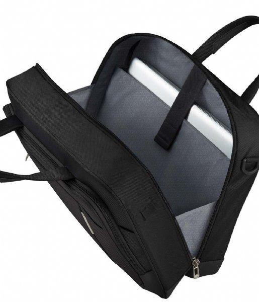 Verwarren Eerlijkheid Kroniek Samsonite Laptop schoudertas Respark Laptop Shoulder Bag Ozone Black (7416)  | The Little Green Bag