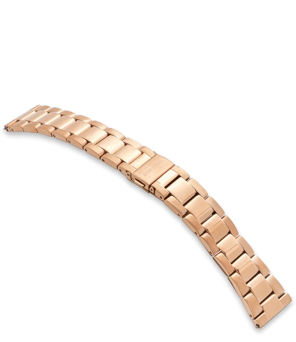 Samsung Horlogebandjes band voor Galaxy Watch 42 mm SAB.R810RS Ros&#233, goudkleurig online kopen