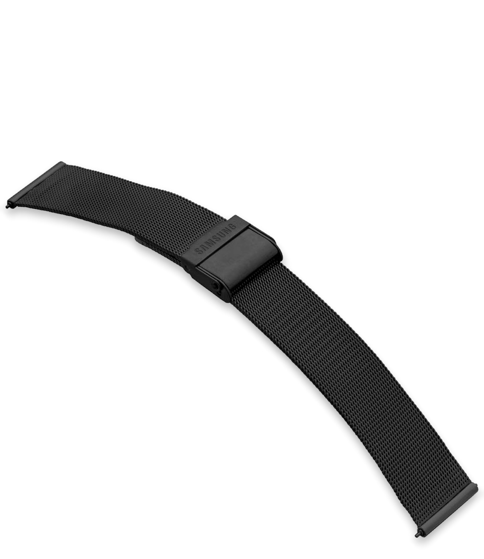 Samsung Horlogebandjes band voor Active2 40 mm SAB.R830BM Zwart online kopen