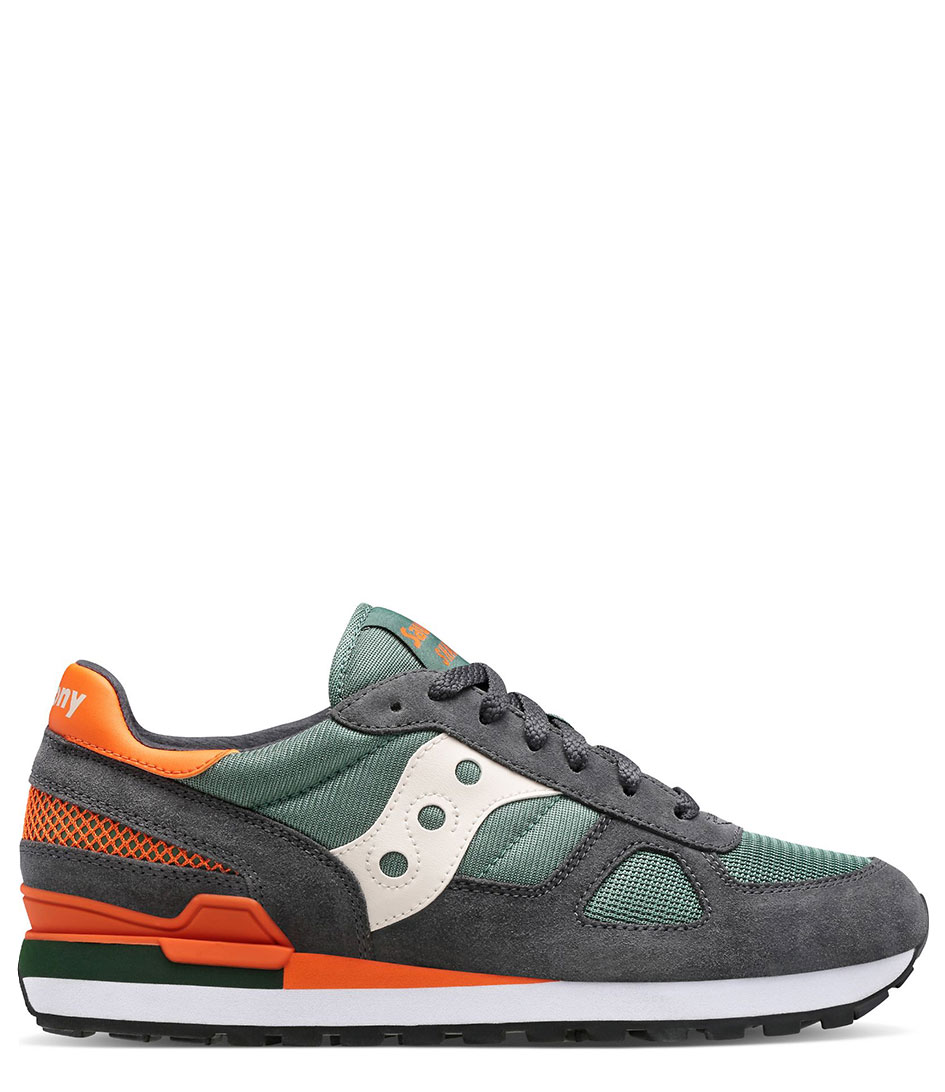 green saucony shadow