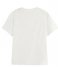 Scotch and Soda T-shirt Relaxed Fit Organic Cotton Crew-Neck Off White (0001) Scotch and Soda T-shirt Relaxed Fit Organic Cotton Crew-Neck Off White (0001)