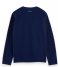 Scotch and Soda  Structured Jersey Granddad Tee Navy (4)