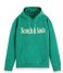 Scotch and Soda  Colourful Artwork Hooded Sweatshirt Highlight Green (4643)