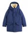 Scotch and Soda  Boys Teddy Collar Padded Recycled Jacket With Repreve Filling Navy (4)